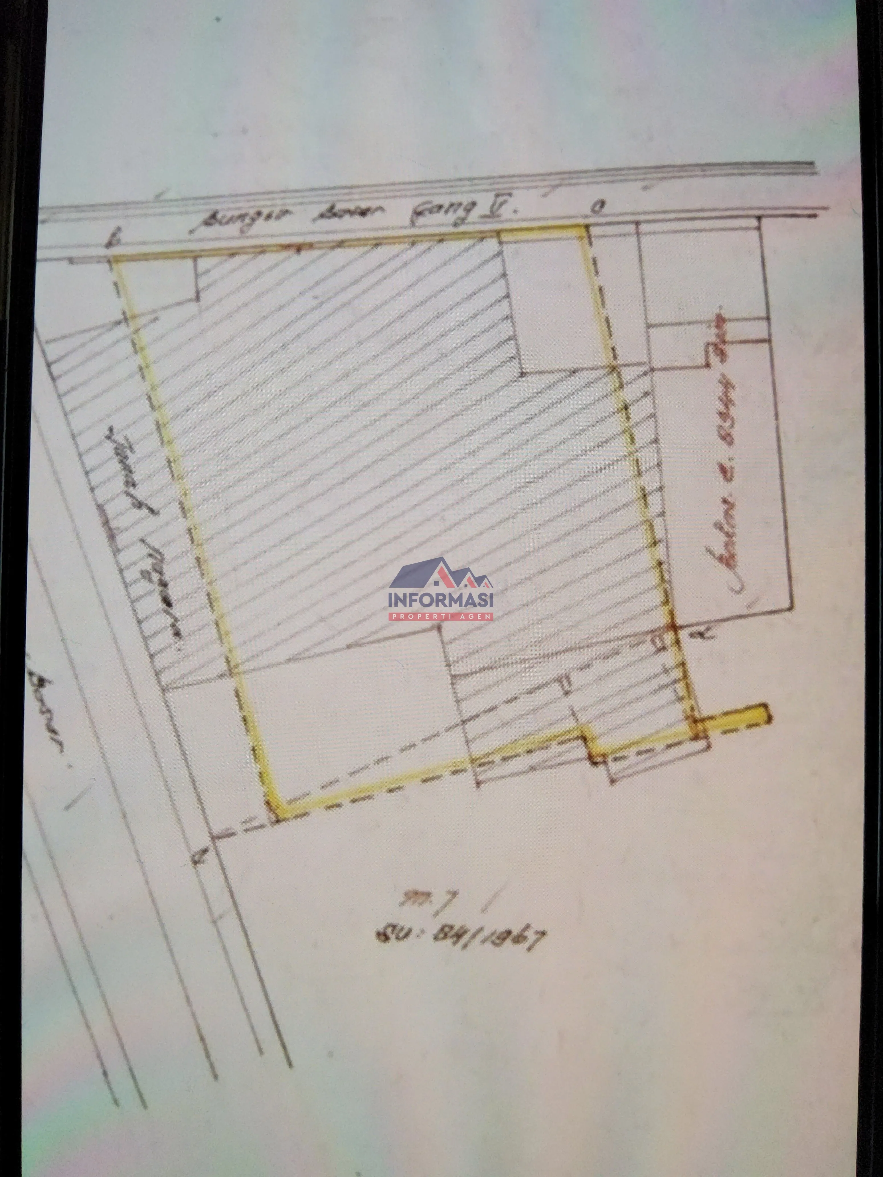 Dijual tanah kosong di Bungur, Jakpus