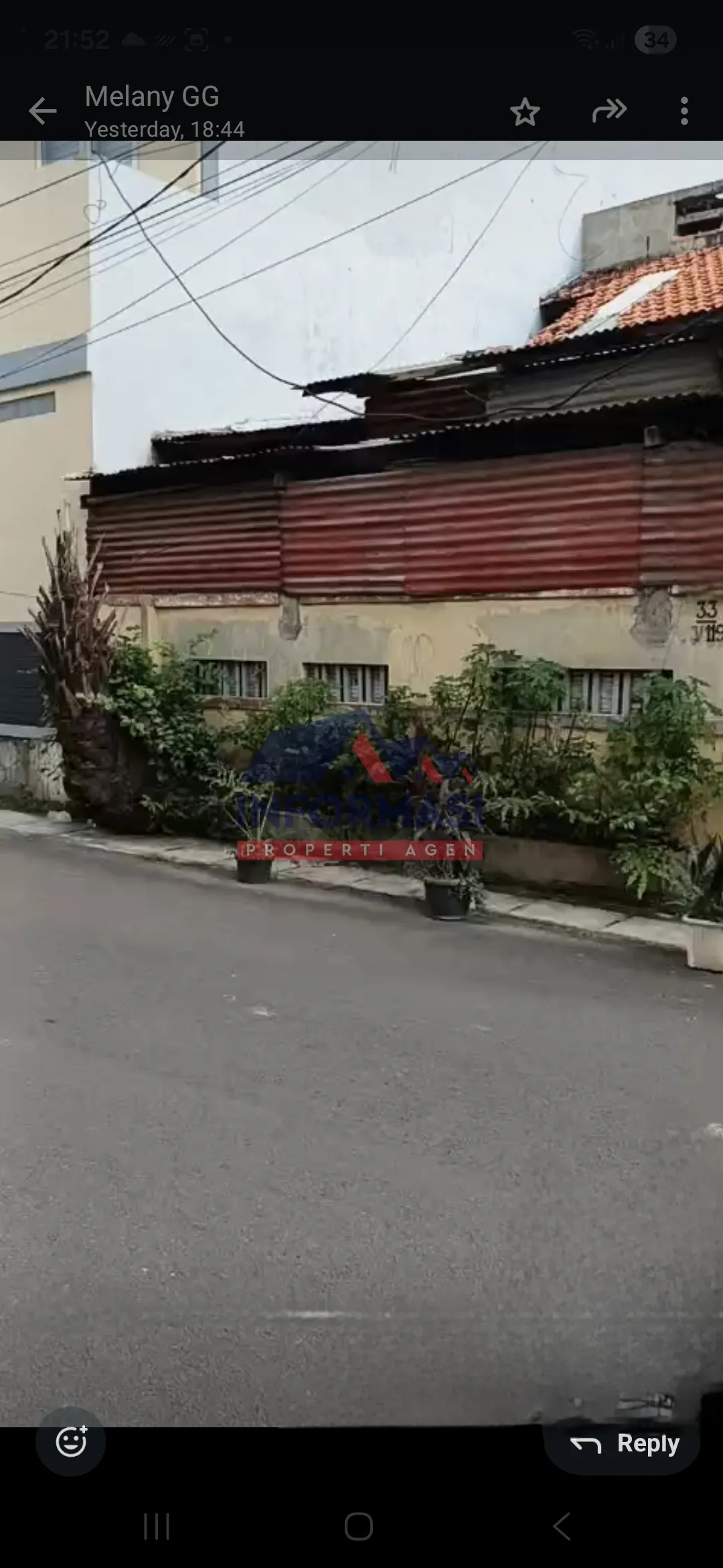 Rumah usaha jl Palem raya Duri kepa jakarta barat