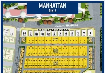 Pik 2 Dijual Kavling Manhattan