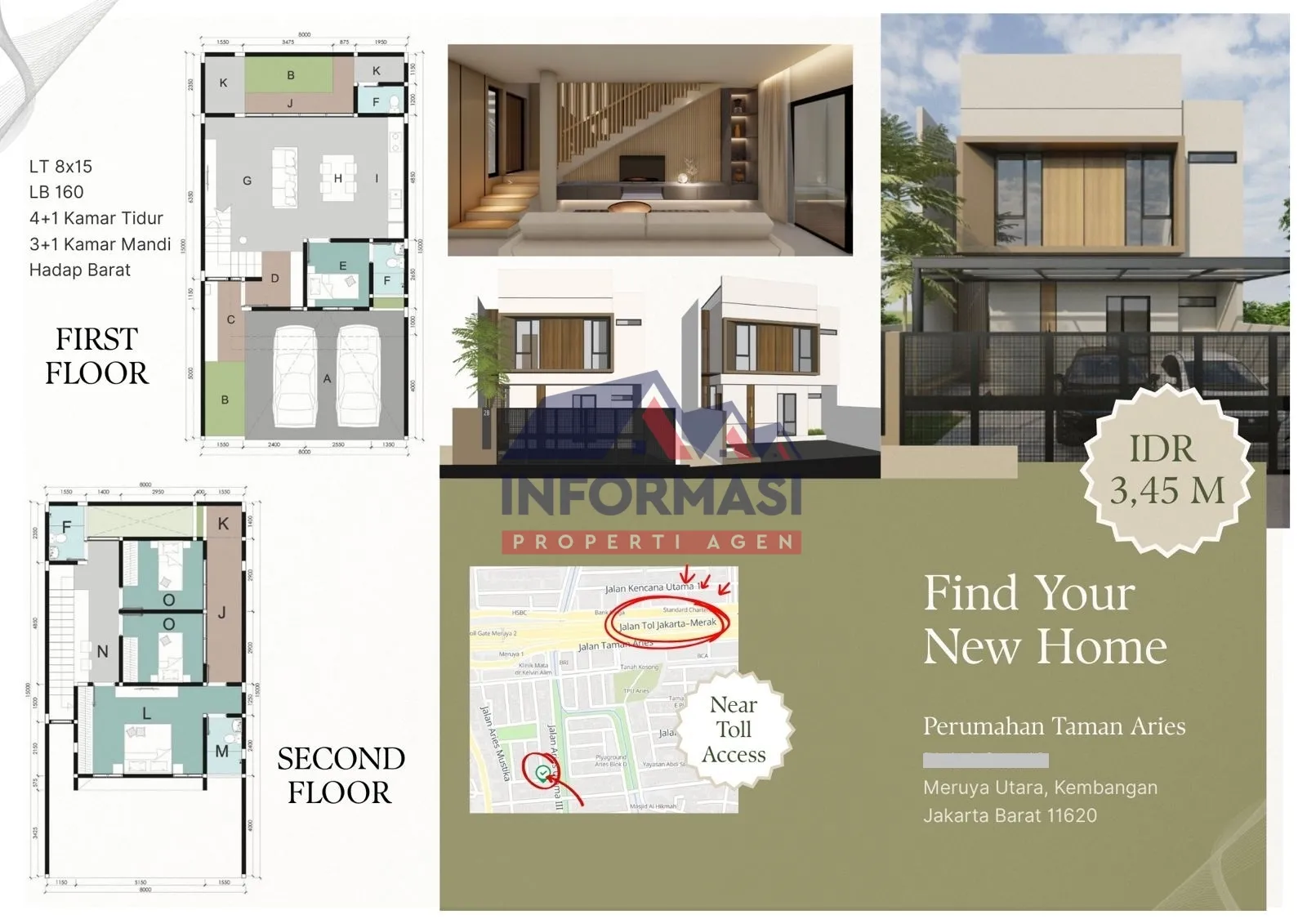 Rumah dijual di jakarta barat