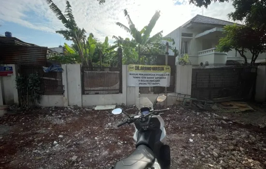 Dijual tanah siap bangun di kav dki