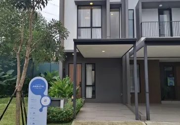 Rumah baru 2lt typa Alpha lt 44m di Alsut 2