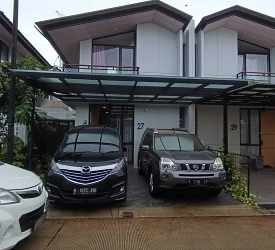 Dijual rumah teman semi furnish Lippo Karawaci Tangerang