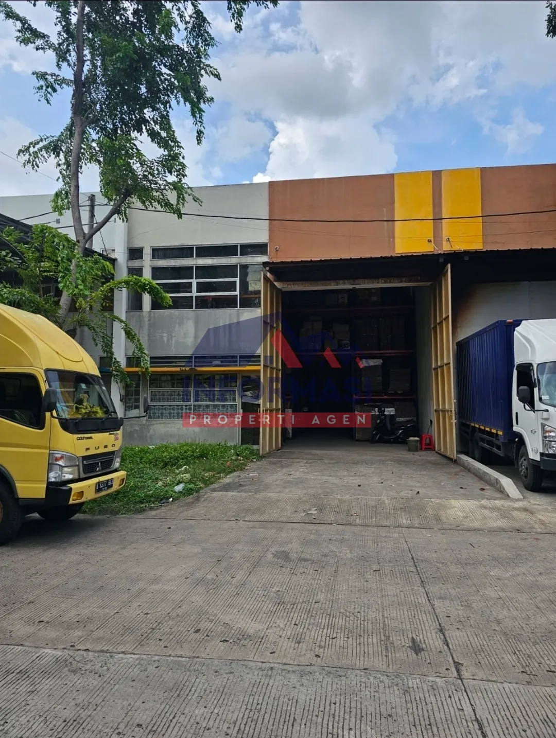 Di Sewa Gudang di Komp. Gudang Kamal Bisnis Center