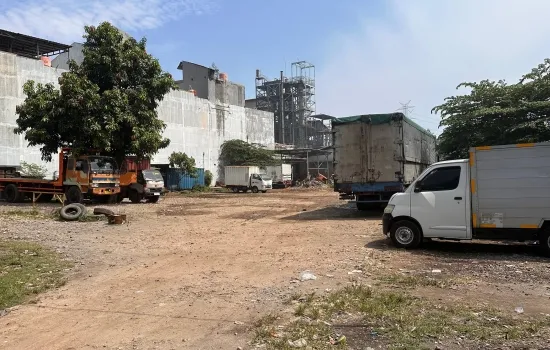 Tanah Kavling Raya Kalimalang lebar 40 m utk komersial