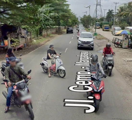 Tanah Kavling Raya Kalimalang lebar 40 m utk komersial