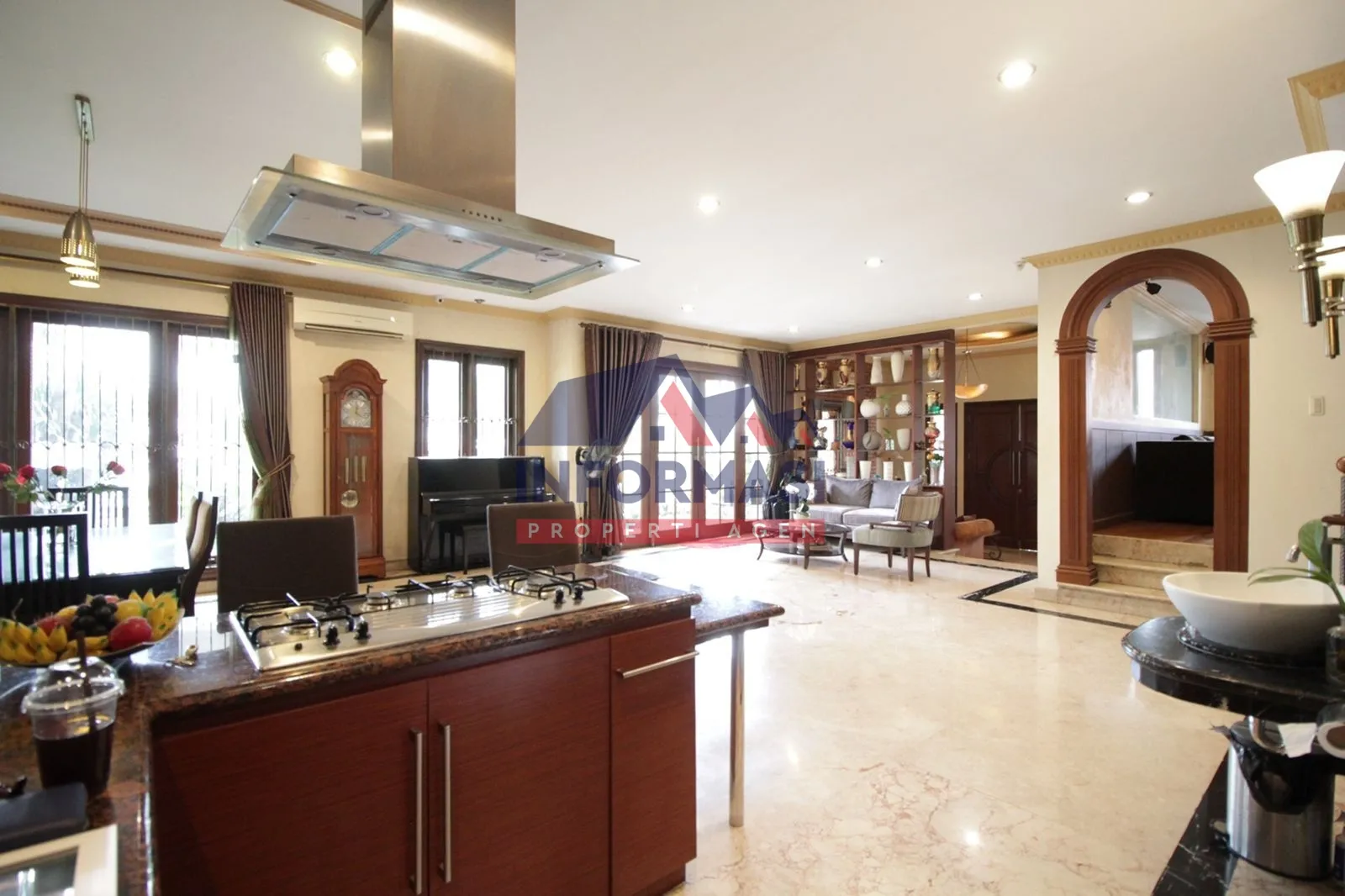 Rumah siap huni unfurnished jln lebar