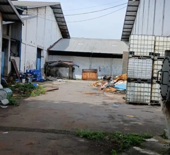 Ex Pabrik Luas 1,5ha di Betro, Sidoarjo, Jawa Timur.