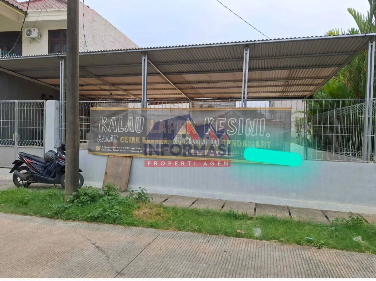 Kavling DKI 210m hdp timur di jakbar