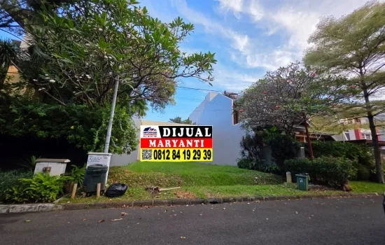 Kavling Puri Indah blok K cluster top, luas 324 m² utara