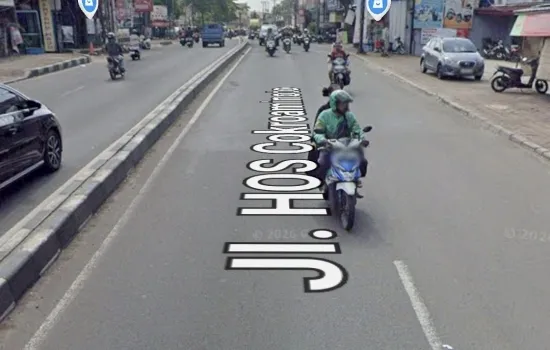 Ciledug Raya depan Azko. Kavling 1400 m2. Harga NJOP. Ramai