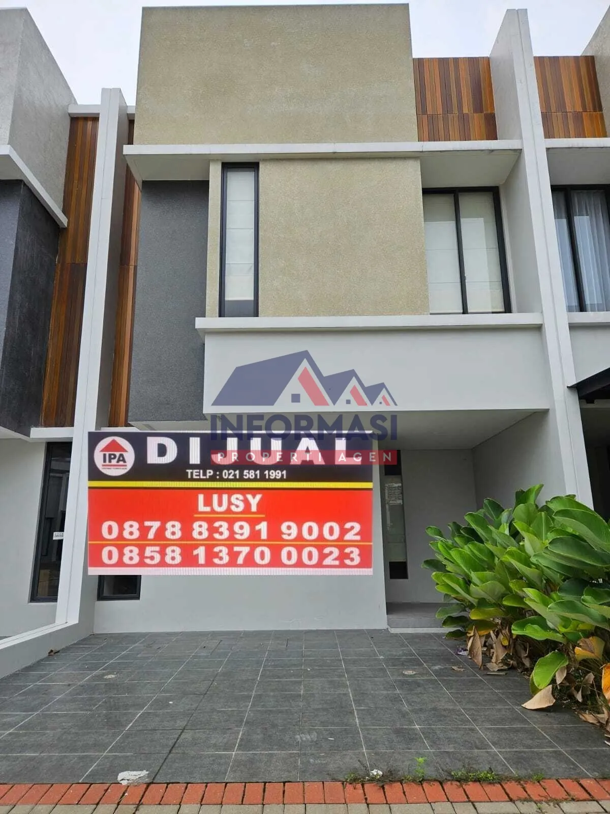 Rumah baru minimalis 2 lantai 3KT+1 KM 3+1 siap huni