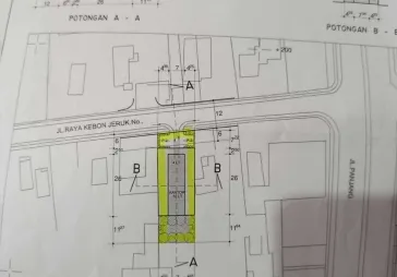 Dijual tanah komersial di lokasi strategis
