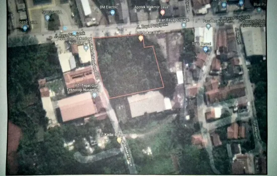 Kavling siap bangun lokasi dekat kampus dan ramai