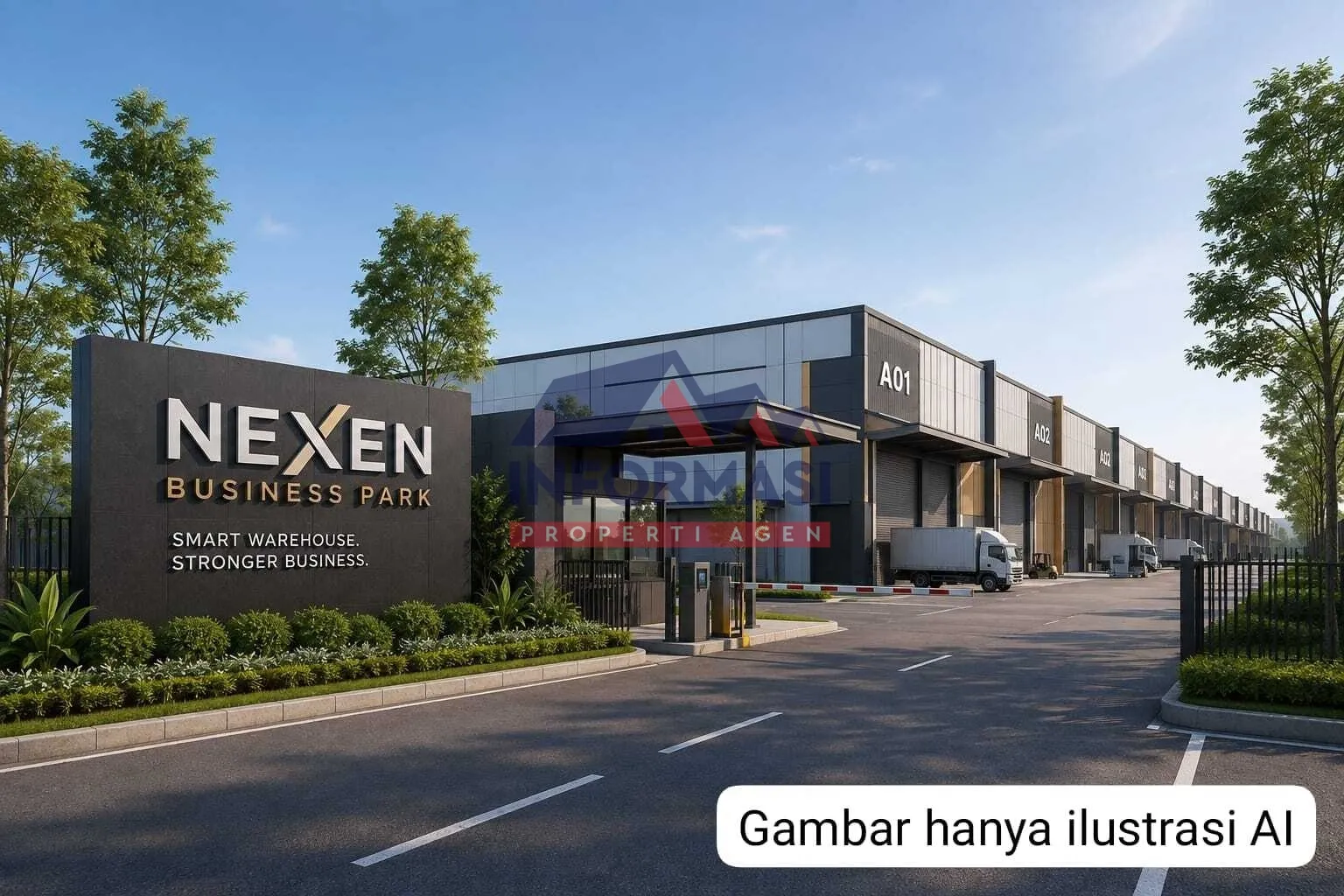 PROJECT : GUDANG NEXEN BUSINESS PARK BY ALAM SUTERA